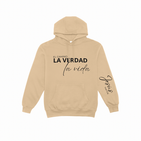 Polerón Capucha Tipo Canguro Queens Frases Cristianas