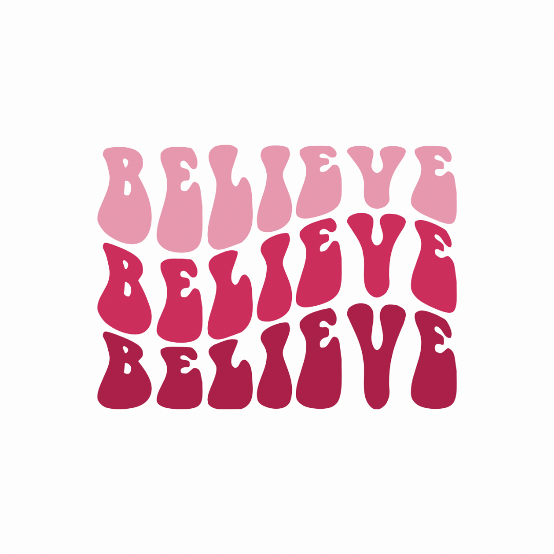 Polerón Capucha Tipo Canguro Believe Frases Cristianas