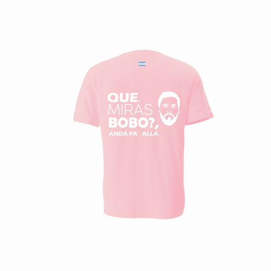 Polera Estampada Queens Rosado Messi