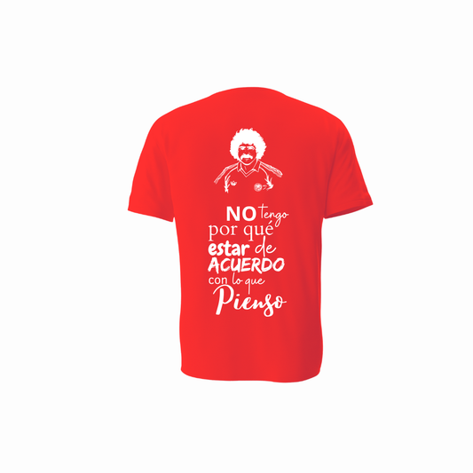 Polera Estampada Homenaje Frases Chile