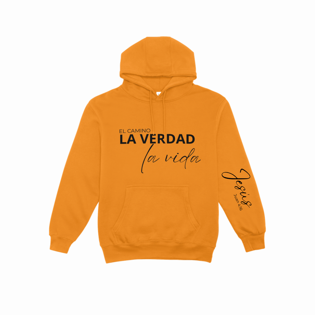 Polerón Capucha Tipo Canguro Queens Frases Cristianas