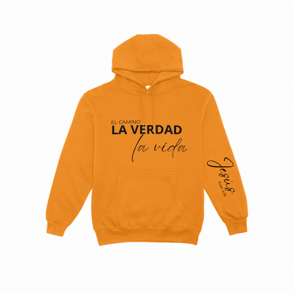 Polerón Capucha Tipo Canguro Queens Frases Cristianas