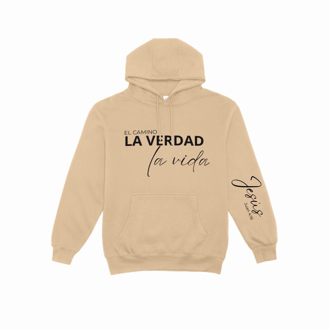 Polerón Capucha Tipo Canguro Queens Frases Cristianas