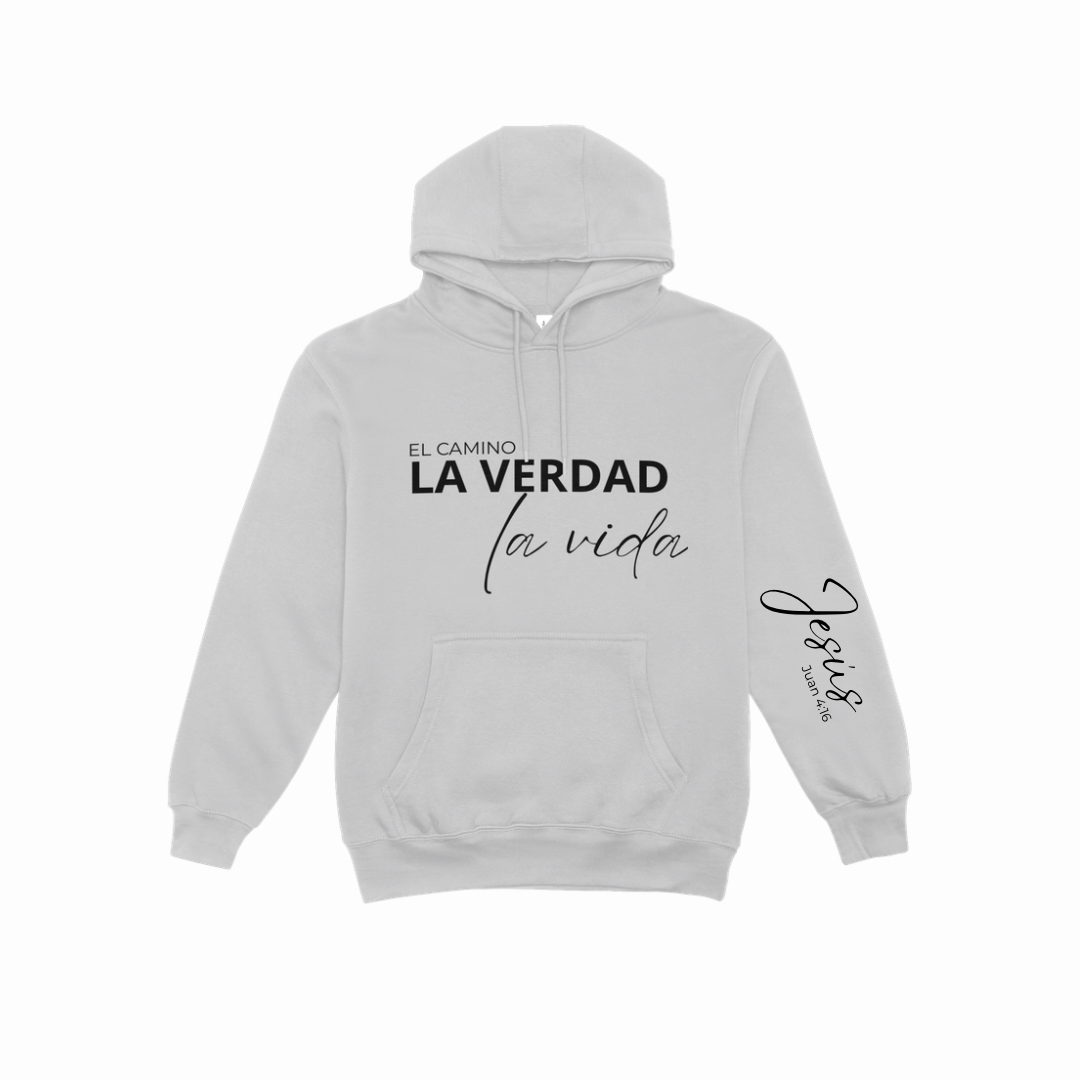 Polerón Capucha Tipo Canguro Queens Frases Cristianas