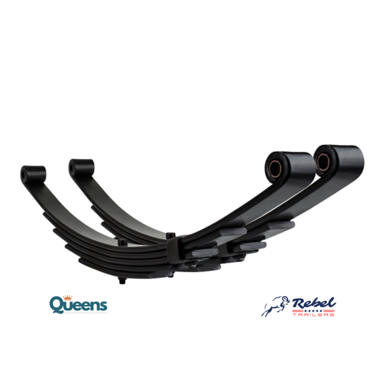 Par de Paquete de Resortes 5Hojas x 8mm