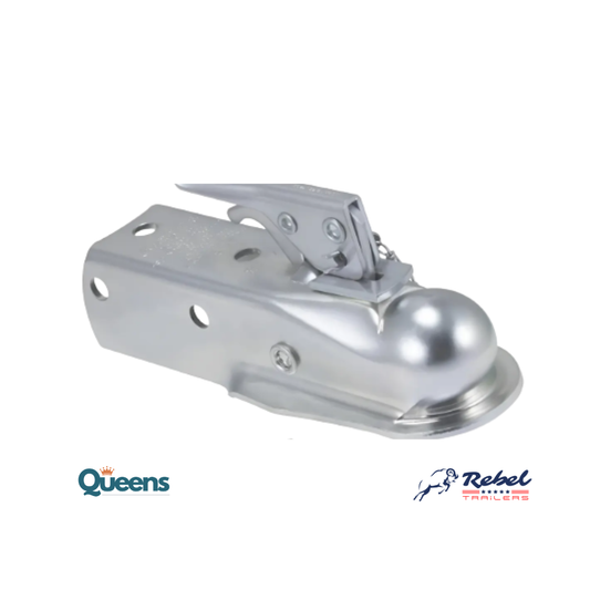 Mano Acople Remolque Enganche Carro De Arrastre 1 7/8