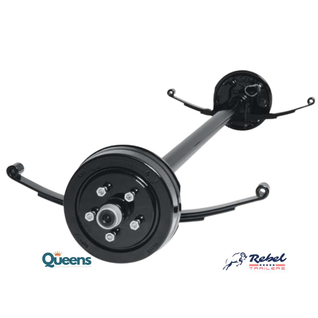 Eje Ballesta 1575 kg, Freno Eléctrico