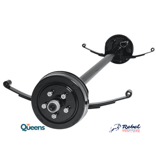 Eje Ballesta 1575 kg, Freno Eléctrico