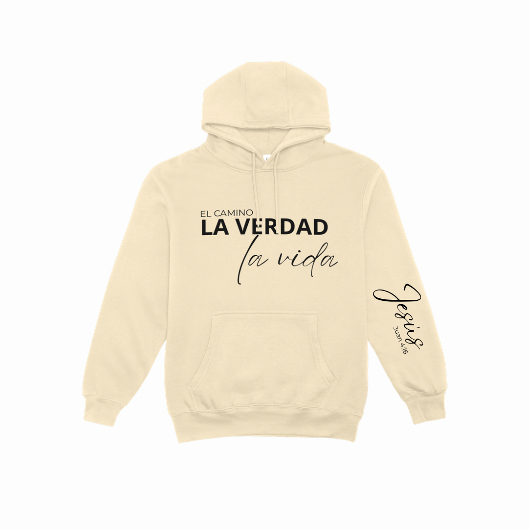 Polerón Capucha Tipo Canguro Queens Frases Cristianas