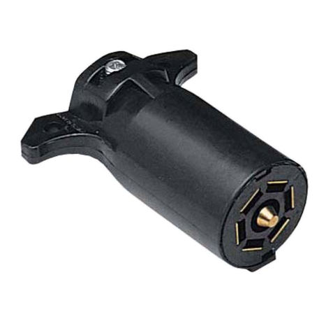 Enchufe macho 7 polos Americano PU Premium