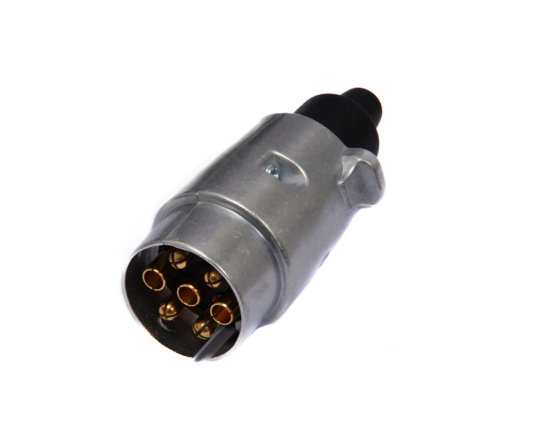 Enchufe macho 7 polos europeo Galvanizado Premium