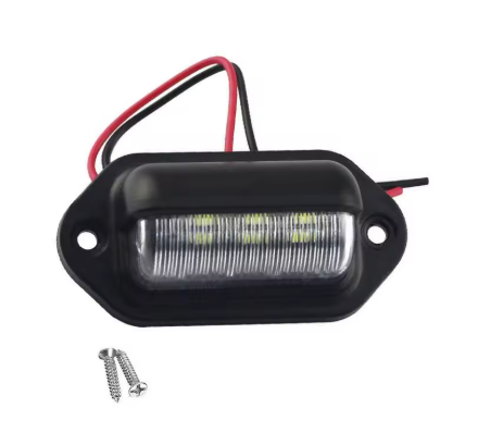 Luz Patente Blanca Remolque 12v