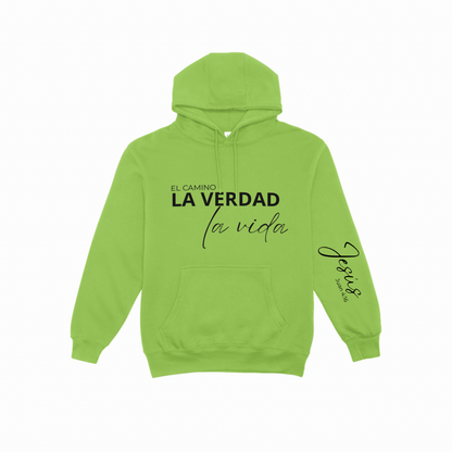 Polerón Capucha Tipo Canguro Queens Frases Cristianas