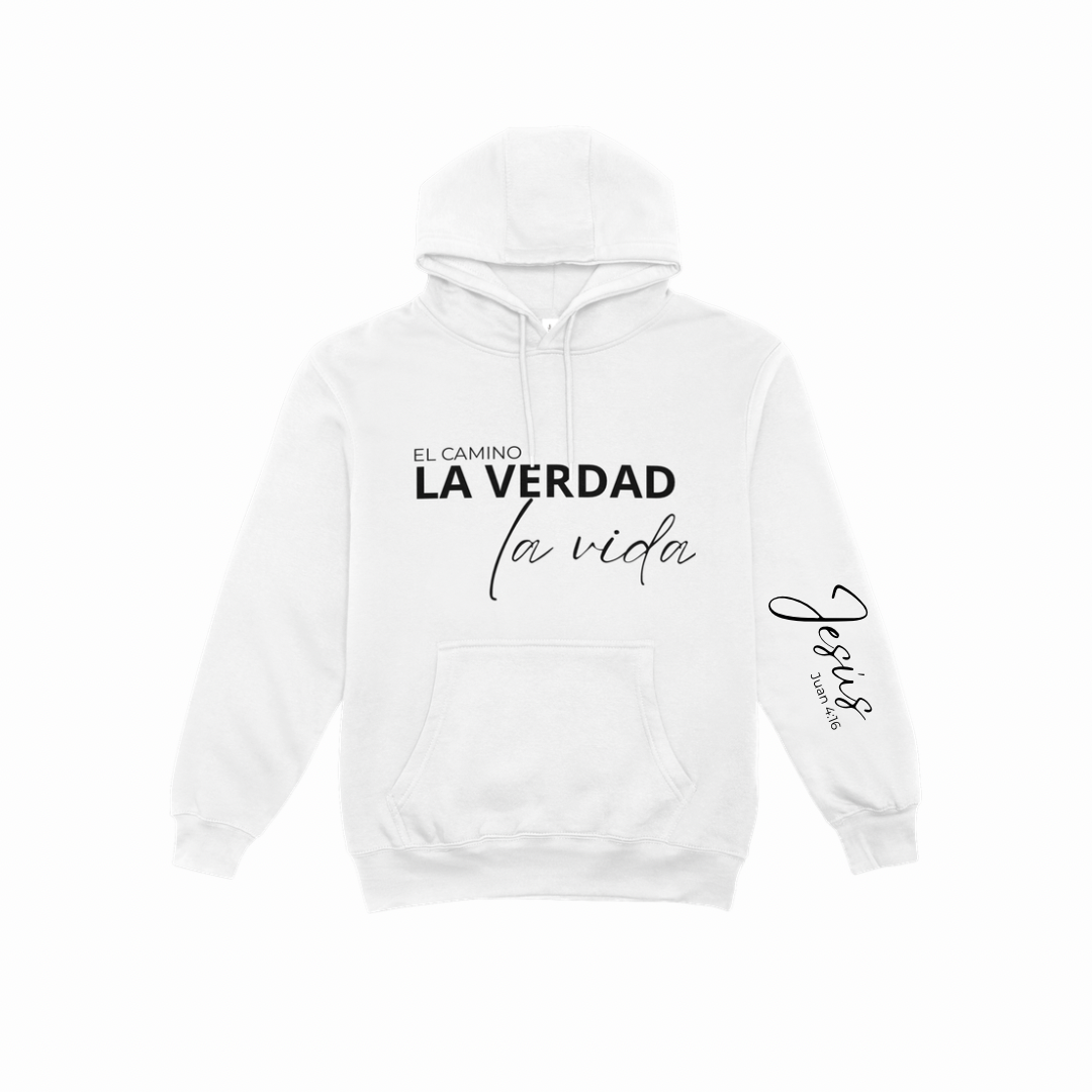 Polerón Capucha Tipo Canguro Queens Frases Cristianas