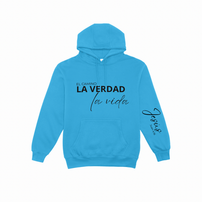 Polerón Capucha Tipo Canguro Queens Frases Cristianas