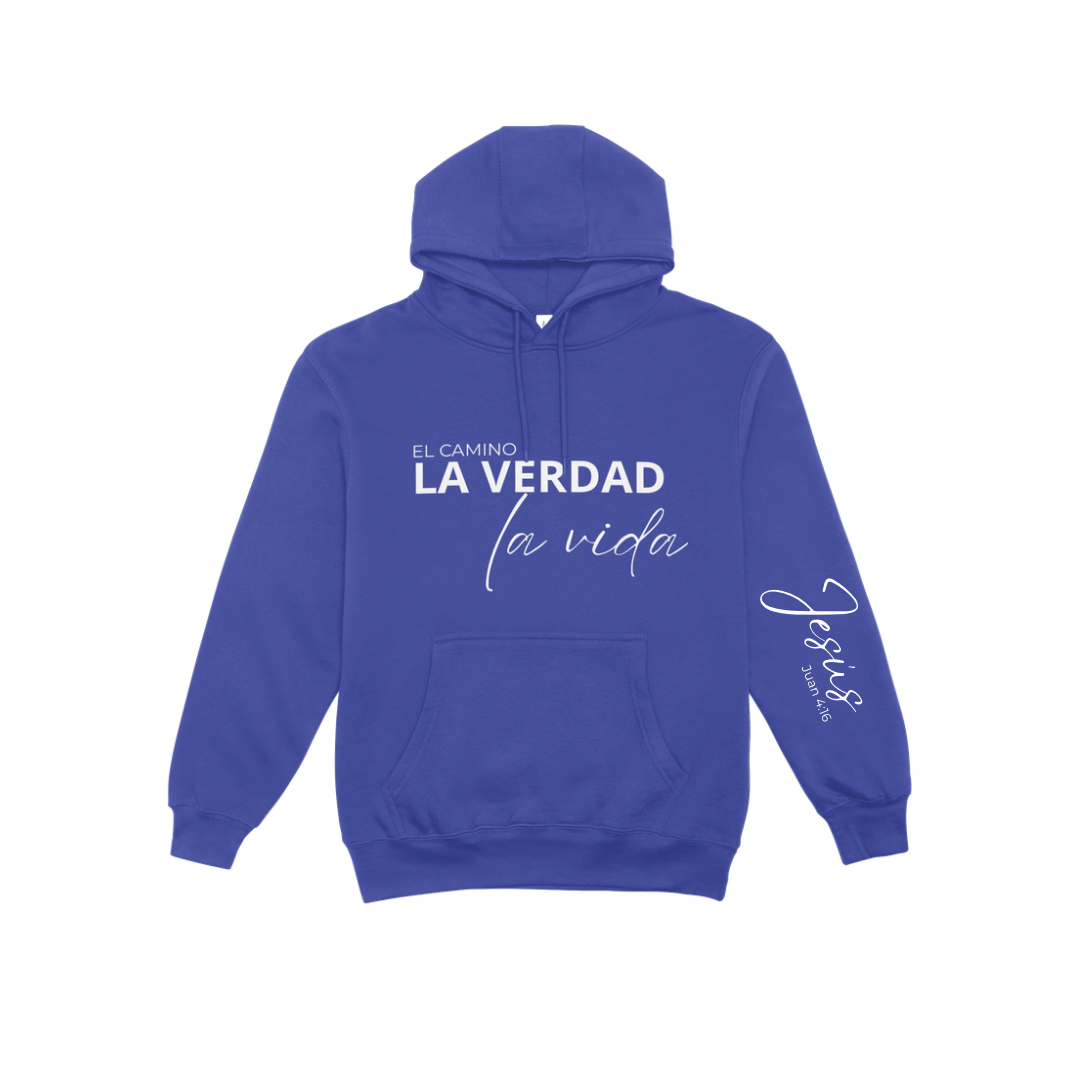 Polerón Capucha Tipo Canguro Queens Frases Cristianas