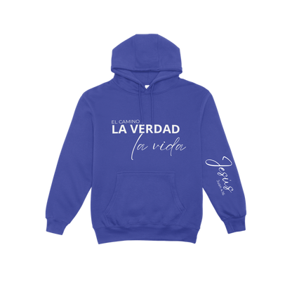 Polerón Capucha Tipo Canguro Queens Frases Cristianas