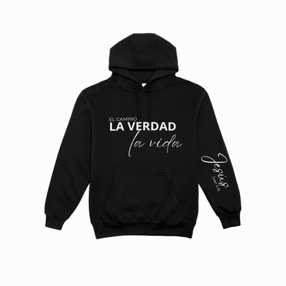 Polerón Capucha Tipo Canguro Queens Frases Cristianas