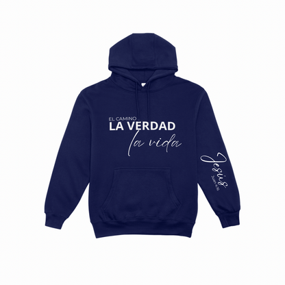 Polerón Capucha Tipo Canguro Queens Frases Cristianas