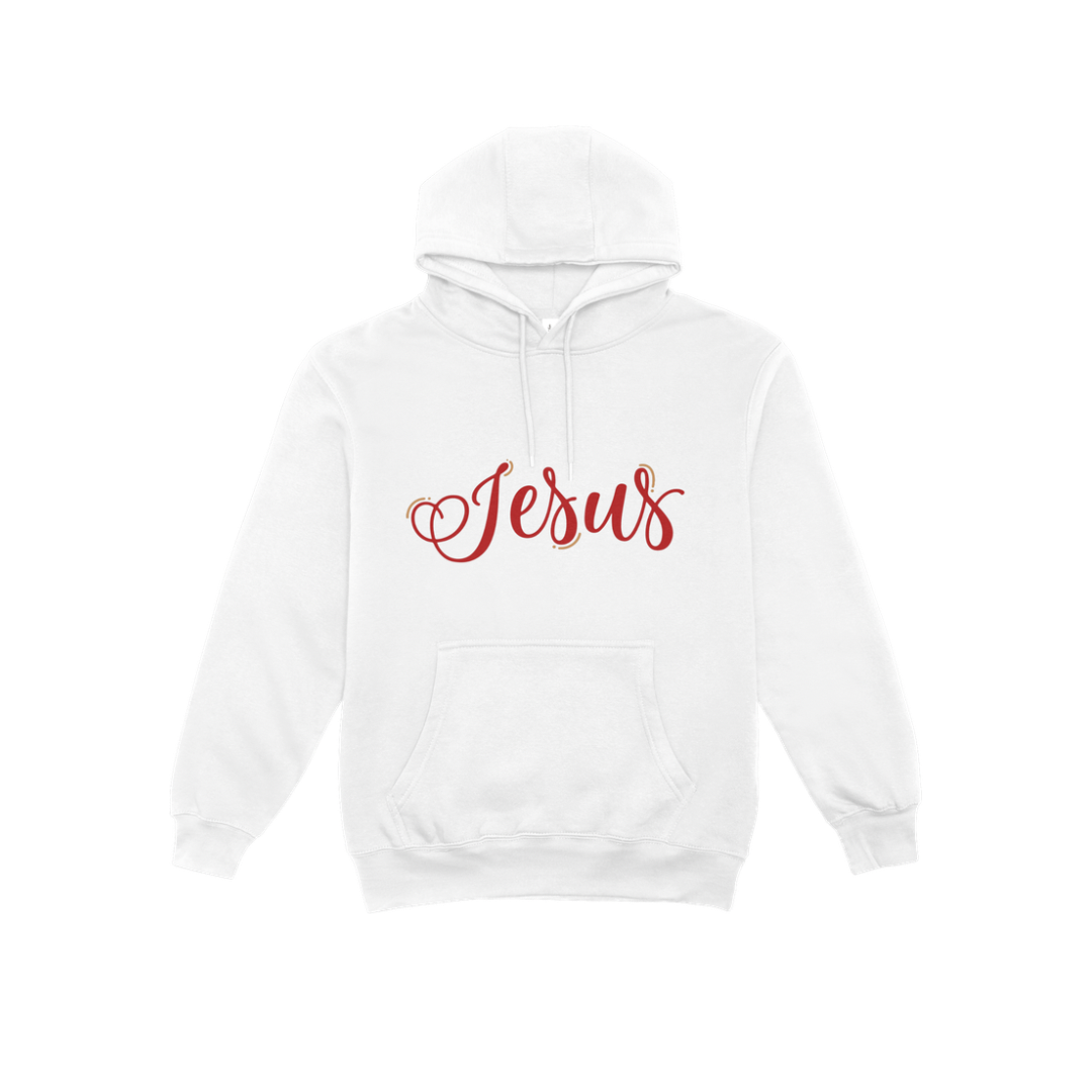 Polerón c/capucha Canguro Algodón Jesús