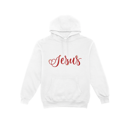 Polerón c/capucha Canguro Algodón Jesús