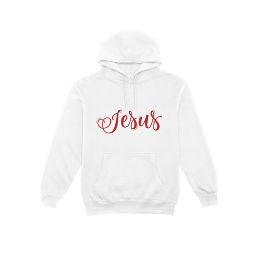 Polerón c/capucha Canguro Algodón Jesús