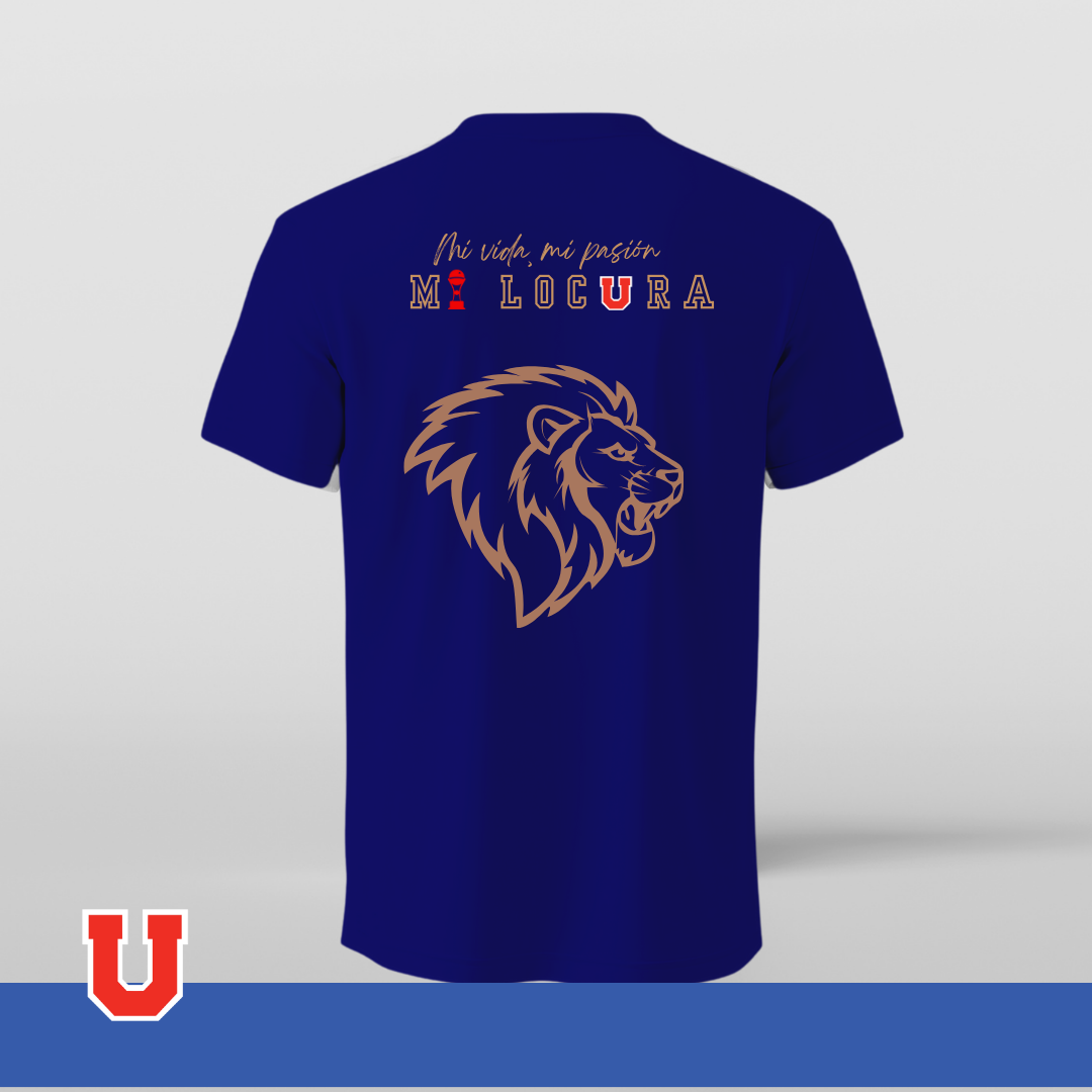 Polera Homenaje Bulla Azul Algodon