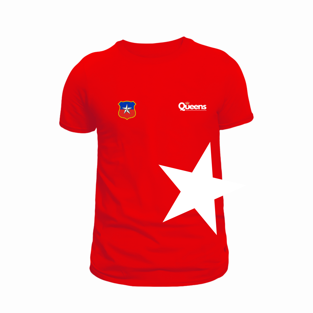Polera Estampada Homenaje Frases Chile